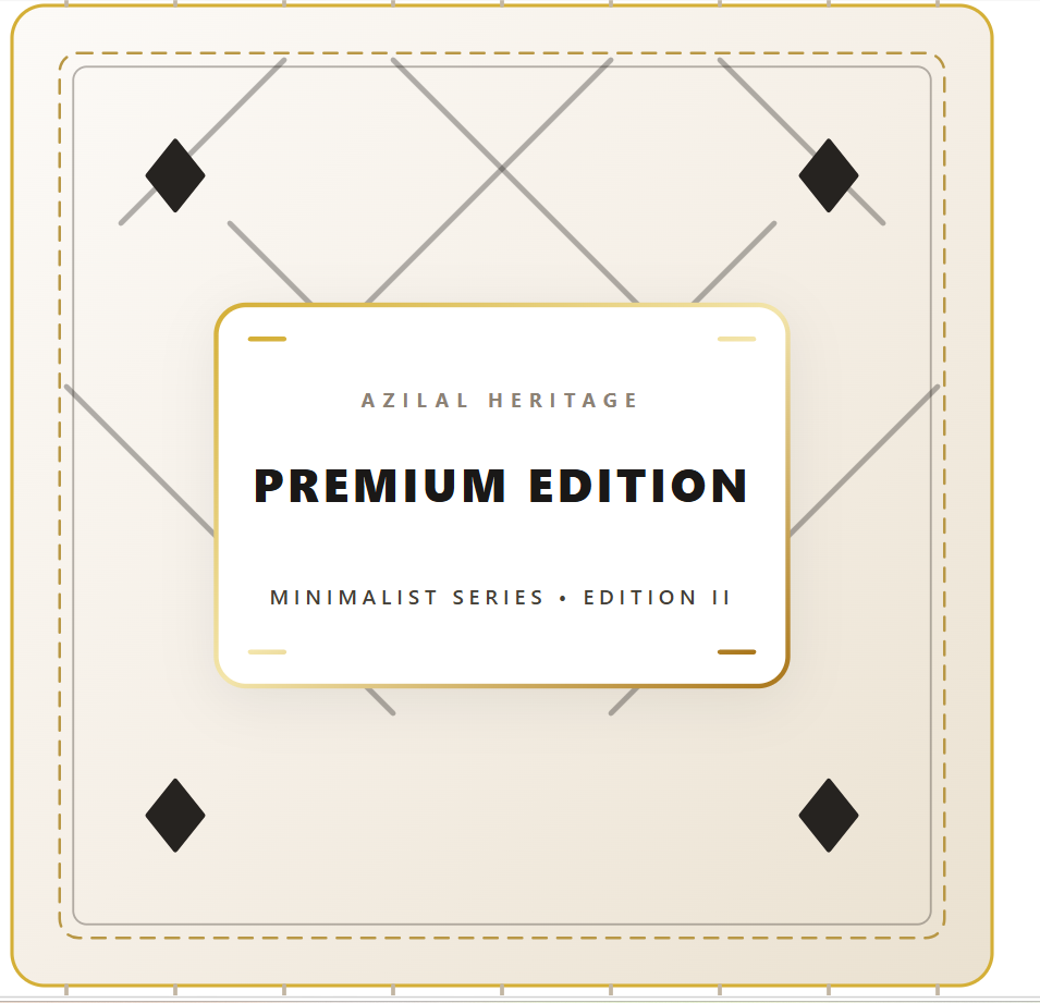 24/H Premium Azilal Minimalist Series (Edition I)